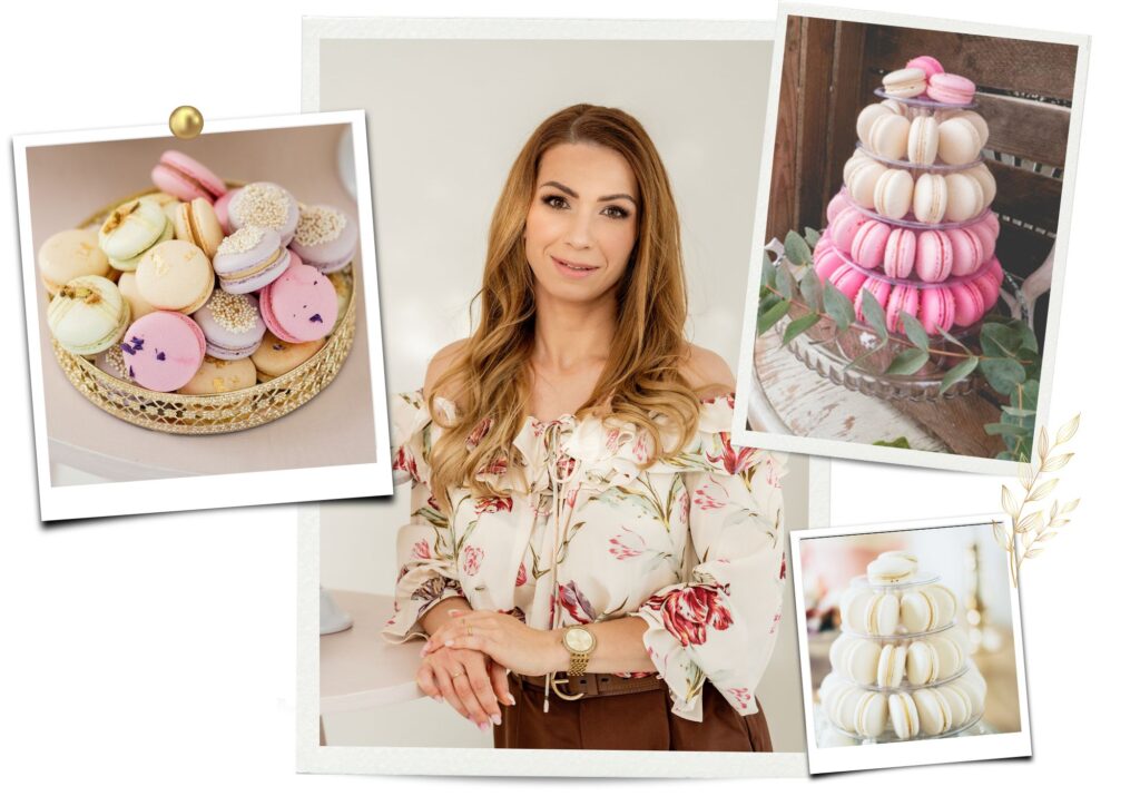 Romana Horníková Princess cakes makronky